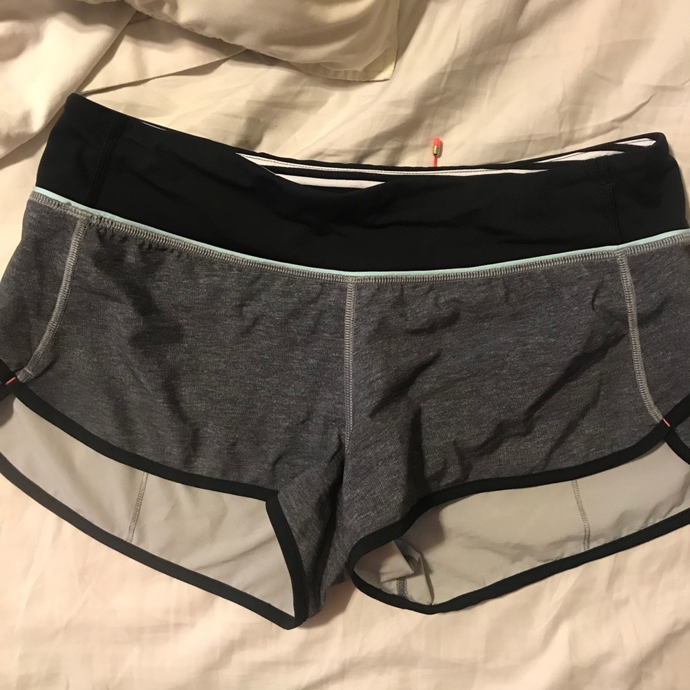 Lululemon speed shorts